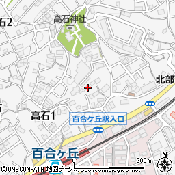 アームズ高見周辺の地図