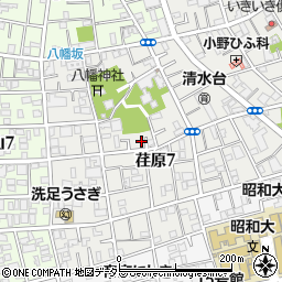 東京都品川区荏原7丁目周辺の地図
