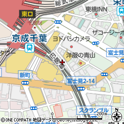 サマンサモスモス　千葉Ｃ‐ＯＮＥ店周辺の地図