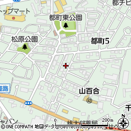 千葉県千葉市中央区都町5丁目4周辺の地図