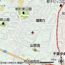 千葉県千葉市中央区都町5丁目19周辺の地図