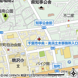 千葉県千葉市中央区鶴沢町13-18周辺の地図