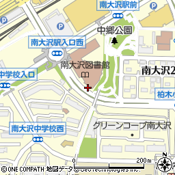 東京都八王子市南大沢周辺の地図