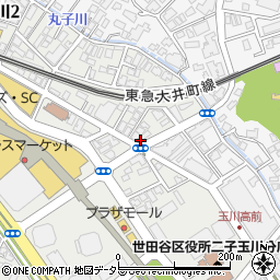 セブンイレブン世田谷玉川店周辺の地図