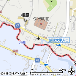 東京都町田市相原町4396周辺の地図