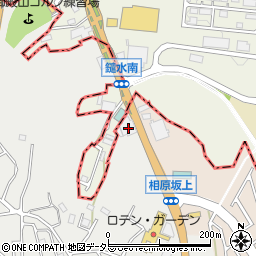 東京都町田市相原町498周辺の地図