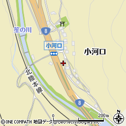 福井県敦賀市小河口8-4周辺の地図
