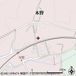 福井県三方郡美浜町木野周辺の地図