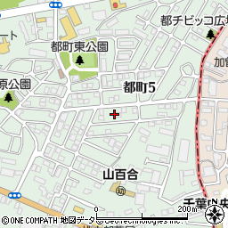 千葉県千葉市中央区都町5丁目18周辺の地図