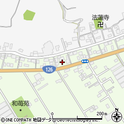 千葉県山武市富田ト周辺の地図