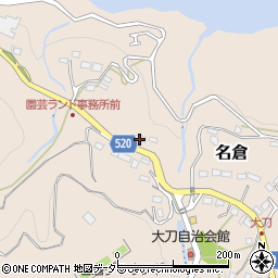 倉田自動車周辺の地図
