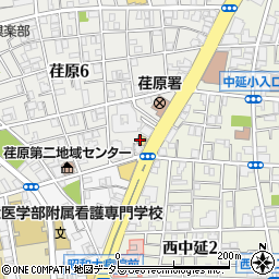 セブンイレブン品川荏原６丁目店周辺の地図