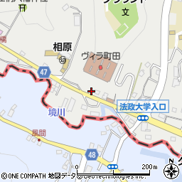東京都町田市相原町4397周辺の地図