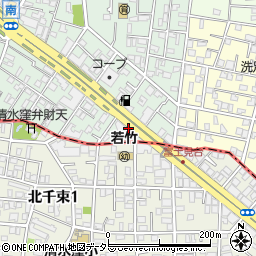 東京都目黒区南3丁目15周辺の地図
