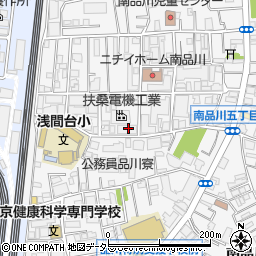 扶桑電機工業株式会社　電球営業部周辺の地図