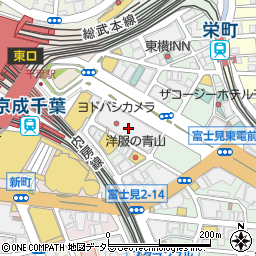 ＬＥＣ東京リーガルマインド千葉本校周辺の地図