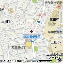 ソフトタウン生田管理事務室周辺の地図