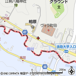 東京都町田市相原町4407周辺の地図
