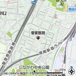 菅家医院歯科周辺の地図