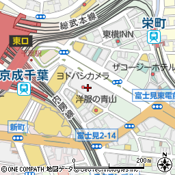 ドリーム千葉駅前店周辺の地図
