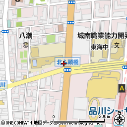 株式会社東四食糧　品川電話局前店周辺の地図