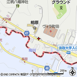 東京都町田市相原町4408周辺の地図