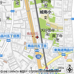 明光義塾南品川教室周辺の地図