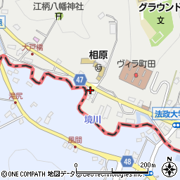東京都町田市相原町4413周辺の地図