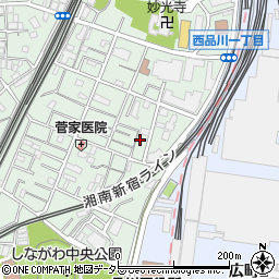 田村板金加工所周辺の地図