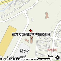 東京消防庁　第九消防方面本部・消防救助機動部隊周辺の地図