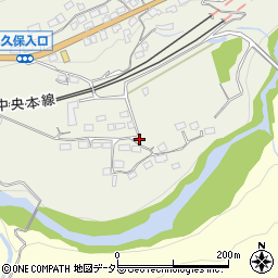 山梨県上野原市四方津1204-1周辺の地図