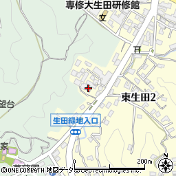 若寿荘周辺の地図