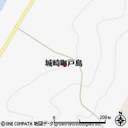 兵庫県豊岡市城崎町戸島周辺の地図