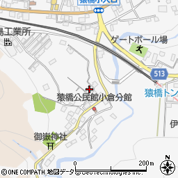 山梨県大月市猿橋町猿橋1570周辺の地図