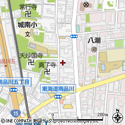 株式会社角田ブラシ製作所　品川工場周辺の地図