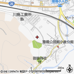 山梨県大月市猿橋町猿橋1745周辺の地図