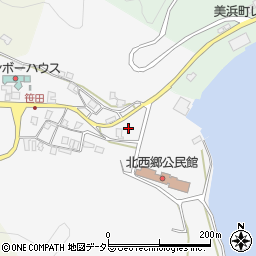 福井県美浜町（三方郡）笹田周辺の地図