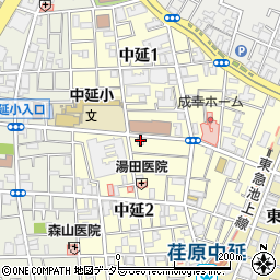 荏原薬剤師会周辺の地図