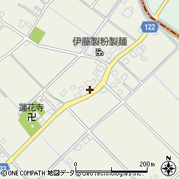 千葉県山武市蓮沼イ360周辺の地図