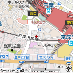 キートス　チャイルドケア　新千葉周辺の地図