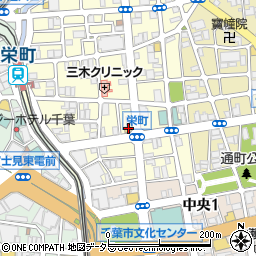 ローソンＬＴＦ千葉栄町店周辺の地図