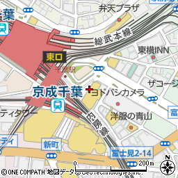 ＳＭＢＣ日興証券株式会社　千葉支店周辺の地図