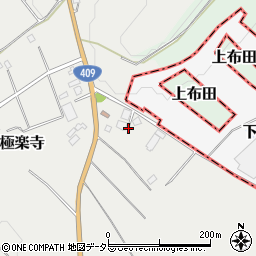 千葉県東金市極楽寺845周辺の地図