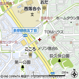 ＳＭＢＣグリーンサービス株式会社　多摩業務部周辺の地図