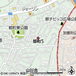 千葉県千葉市中央区都町5丁目周辺の地図