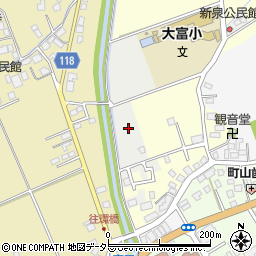 千葉県山武市新泉ト周辺の地図