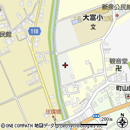 千葉県山武市新泉ト周辺の地図