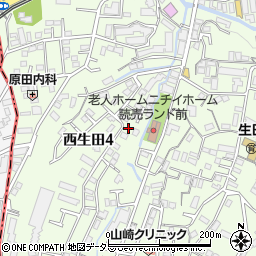 ｆｌｏｕｒｉｓｈ生田周辺の地図