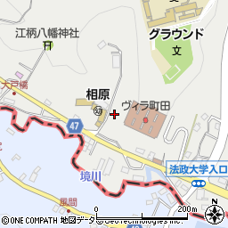 東京都町田市相原町4416周辺の地図