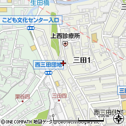 生田ビューフォルム周辺の地図